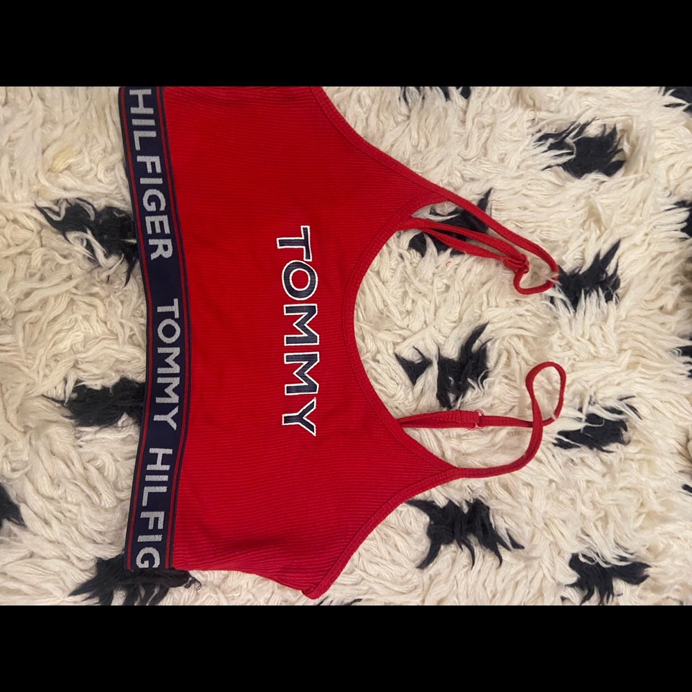 Tommy Hilifiger Red Bralette